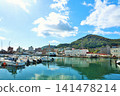 Hokkaido Autumn blue sky Scenery from Hakodate 141478214