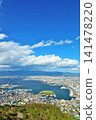 Hokkaido Autumn blue sky Scenery from Hakodate 141478220