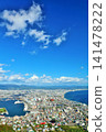 Hokkaido Autumn blue sky Scenery from Hakodate 141478222