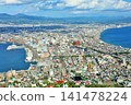 Hokkaido Autumn blue sky Scenery from Hakodate 141478224