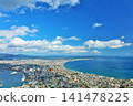 Hokkaido Autumn blue sky Scenery from Hakodate 141478225