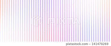 Abstract pastel ribbed glass distortion effect background. Violet gradient with vertical stripes Abstract pastel ribbed glass distortion effect background. Violet gradient with vertical stripes 141478269