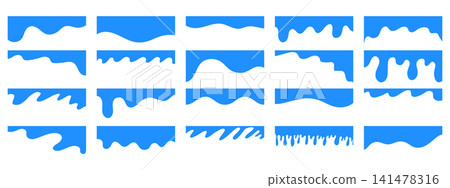 Web page separator collection. Modern divider templates for headers and section breaks. Abstract design elements for website. Web page separator collection. Modern divider templates for headers and section breaks. Abstract design elements for website. 141478316