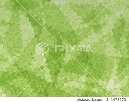Washi paper background material (yellow-green gradient) Washi paper background material (yellow-green gradient) 141478870