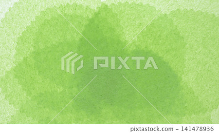 Washi paper background material (yellow-green gradient) Washi paper background material (yellow-green gradient) 141478936