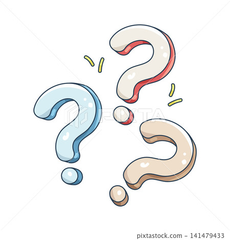 Illustration of question mark 141479433
