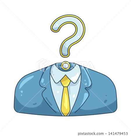 Illustration of unknown person Illustration of unknown person 141479453