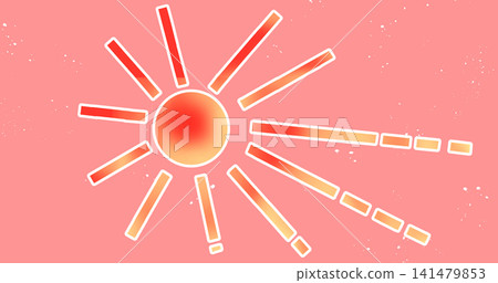 The sun, midsummer 141479853