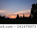 美麗的夕陽風光 141479973