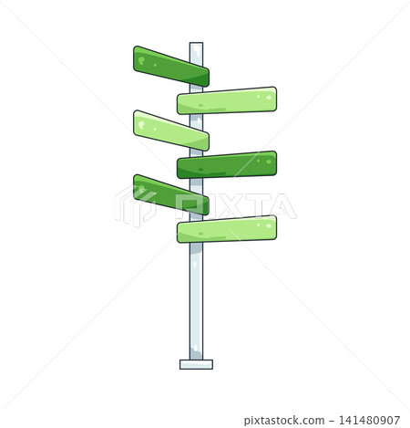 Illustration of street sign Illustration of street sign 141480907
