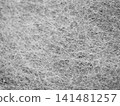 Magnified photograph of nonwoven fabric 141481257