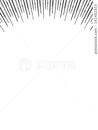 Concentration lines background, hand-drawn lines, manga style, frame, vertical orientation Concentration lines background, hand-drawn lines, manga style, frame, vertical orientation 141482853