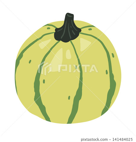 Light green round pumpkin Light green round pumpkin 141484025