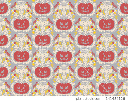 retro frame over pattern background vector illustration retro frame over pattern background vector illustration 141484126