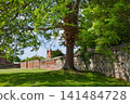 St Augustines Abbey Garden Wall Canterbury England 141484728
