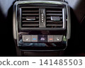 Car rear seat climate control panel interior 141485503
