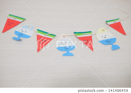 Summer festival handmade garland Summer festival handmade garland 141486459