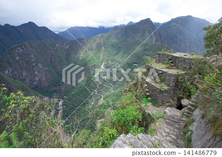 Machu Picchu, a UNESCO World Heritage Site Machu Picchu, a UNESCO World Heritage Site 141486779