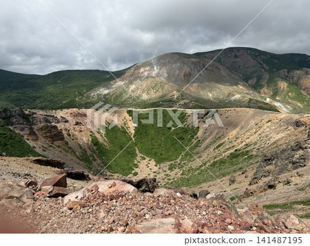 攀登吾妻甲富士山火山口 攀登吾妻甲富士山火山口 141487195