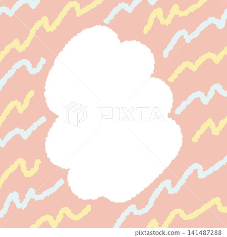 Cute hand-drawn style line frame material that can be used for headlines and messages. Cute hand-drawn style line frame material that can be used for headlines and messages. 141487288