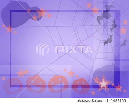 Halloween illustration background material Halloween illustration background material 141488133