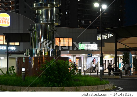 夏夜的埼玉縣陽野站 夏夜的埼玉縣陽野站 141488183