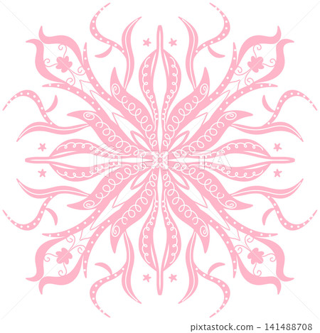 pink mandala decor pink mandala decor 141488708