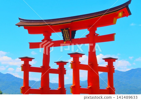【廣島縣】日本安藝三大絕景之一的宮島大鳥居 【廣島縣】日本安藝三大絕景之一的宮島大鳥居 141489633