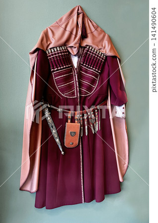 Georgian National Men's Costume Chokha. 141490604