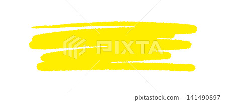 Rough, hand-drawn, messy yellow scribbles - Transparent illustration material for test drawings and accent decorative elements. Rough, hand-drawn, messy yellow scribbles - Transparent illustration material for test drawings and accent decorative elements. 141490897