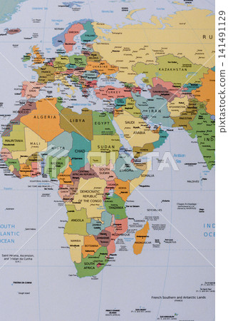 A global world map as a backdrop for themes of trips, travel, hiking, or relocation. A world map A global world map as a backdrop for themes of trips, travel, hiking, or relocation. A world map 141491129
