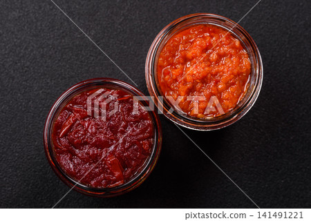 Grated beetroot with salt and spices as an ingredient for borscht or a vegan salad. Grated beetroot Grated beetroot with salt and spices as an ingredient for borscht or a vegan salad. Grated beetroot 141491221