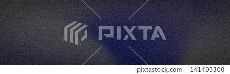 Abstract wide grainy background with a dark moody aesthetic, featuring deep blue, charcoal grey, and black tones with a noisy texture for modern web banners Abstract wide grainy background with a dark moody aesthetic, featuring deep blue, charcoal grey, and black tones with a noisy texture for modern web banners 141493300