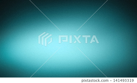 Abstract 4K background with grainy texture and soft blurred gradient in turquoise tones Abstract 4K background with grainy texture and soft blurred gradient in turquoise tones 141493319