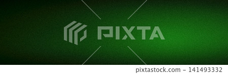 Abstract grainy dark green gradient background with aesthetic noise texture and wide banner Abstract grainy dark green gradient background with aesthetic noise texture and wide banner 141493332