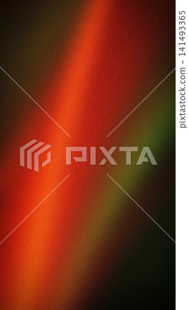 Abstract grainy background featuring a vertical blur of vibrant orange, deep red, and dark green hues with a retro texture for modern banners and wallpapers Abstract grainy background featuring a vertical blur of vibrant orange, deep red, and dark green hues with a retro texture for modern banners and wallpapers 141493365