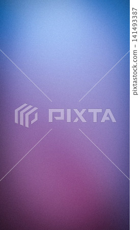 Vibrant purple and blue grainy gradient background with aesthetic soft light transitions 141493387