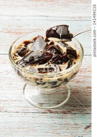 coffee jelly coffee jelly 141494118