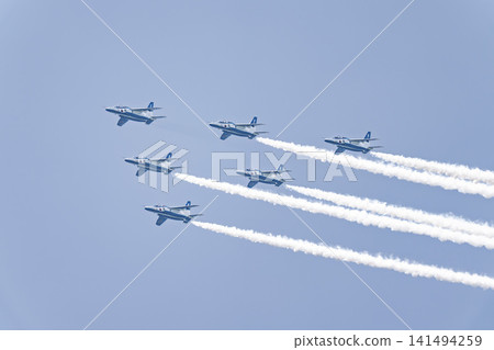Blue Impulse at Matsushima Air Base Higashi Matsushima City, Miyagi Prefecture Blue Impulse at Matsushima Air Base Higashi Matsushima City, Miyagi Prefecture 141494259