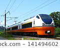The E751 series limited express Tsugaru train travels along the Ou Main Line towards Akita. 141494602
