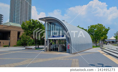 京阪電車浪速橋站 141495273