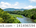 Arakawa River as seen from the old Chichibu Bridge 141496594