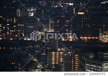 Night view of Numazu from Kanukiyama Observatory Night view of Numazu from Kanukiyama Observatory 141497377