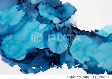 Blue paint background Blue paint background 141498157