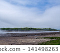 tidal flat fog 141498263