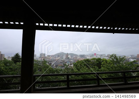 View from Shunpu-ro at Hofu Tenmangu Shrine [Hofu City, Yamaguchi Prefecture] 141498569