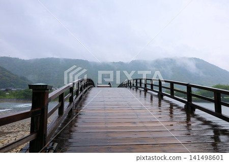 雨中的錦帶橋【山口縣岩國市】 雨中的錦帶橋【山口縣岩國市】 141498601