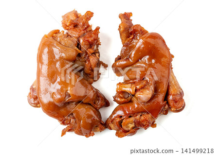 chinese Braised Split Pig Trotters Fully Cooked Sliced Pork Feet Culinary Delicacy chinese Braised Split Pig Trotters Fully Cooked Sliced Pork Feet Culinary Delicacy 141499218