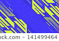 Blue and Gree Dynamic Sport Background With Geometric Shapes And Grunge Texture 141499464