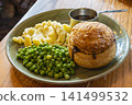 Traditional British meat pie 141499532